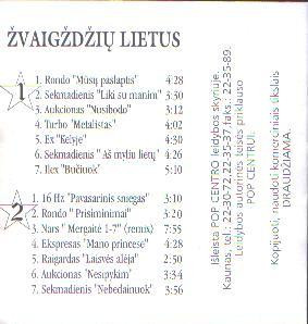 descargar álbum Various - Žvaigždžių Lietus
