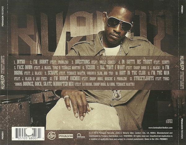 descargar álbum Kurupt - Streetlights