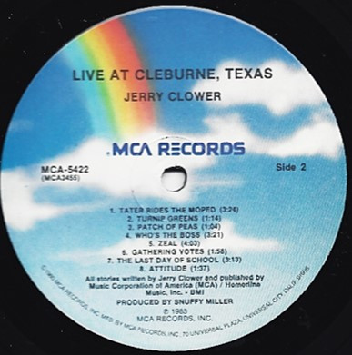 lataa albumi Jerry Clower - Live At Cleburne Texas