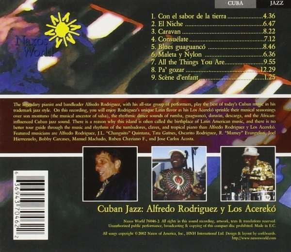 descargar álbum Alfredo Rodriguez Y Los Acerekó - Cuban Jazz