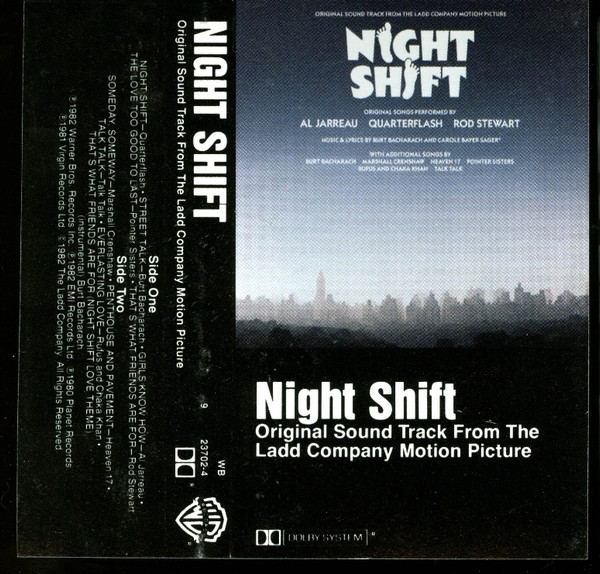 Buy Various : Night Shift - Original Sound Track From The Ladd Company  Motion Picture (LP, Comp, Win) Online for a great price – Record Town TX