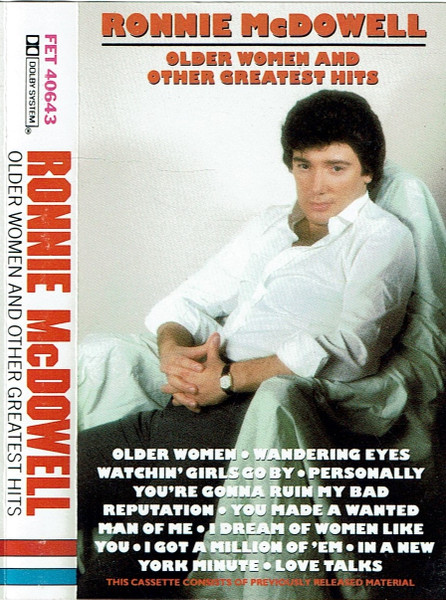 Ronnie McDowell – Older Women And Other Greatest Hits (CD) - Discogs