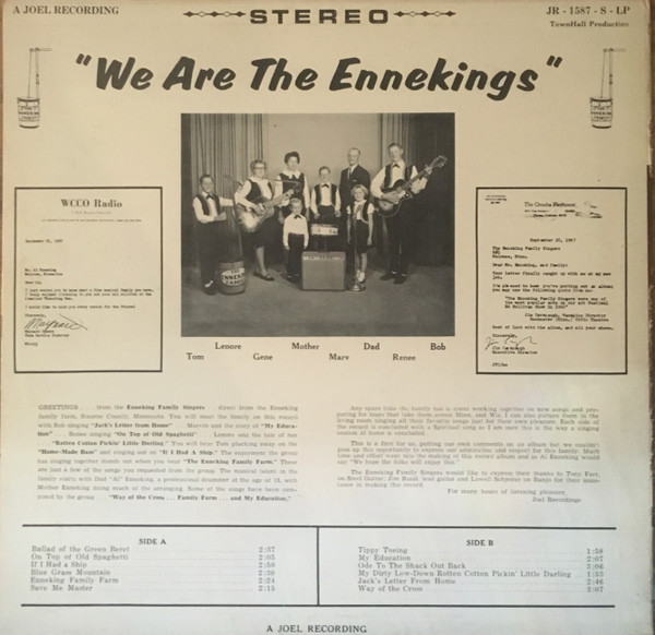 lataa albumi Download The Enneking Family Singers - We Are The Ennekings album