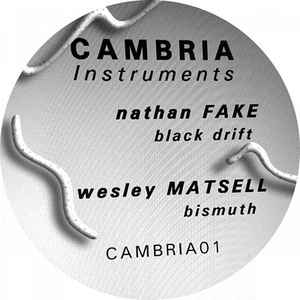 Nathan Fake - Black Drift / Bismuth album cover