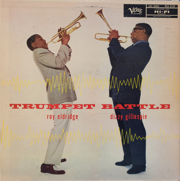 Roy Eldridge And Dizzy Gillespie – Trumpet Battle (1956, Vinyl 