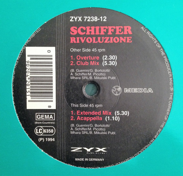 lataa albumi Schiffer - Rivoluzione