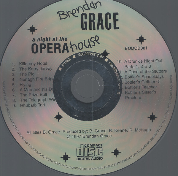 ladda ner album Brendan Grace - A Night At The Opera House