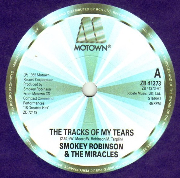 ladda ner album Smokey Robinson & The Miracles - The Tracks Of My Tears I Second That Emotion