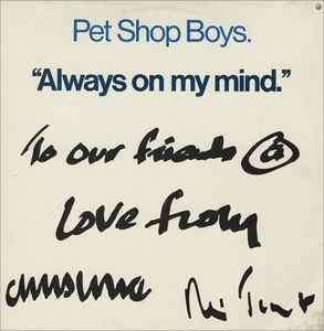 Pet Shop Boys – Always On My Mind (1988, Vinyl) - Discogs