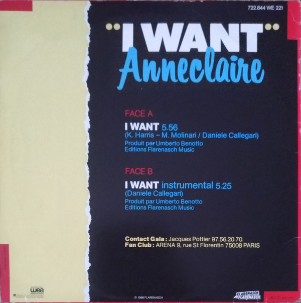 baixar álbum Anneclaire - I Want Special Remix