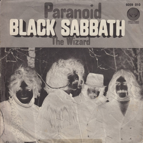 Black Sabbath – Paranoid / The Wizard (1970, Vinyl) - Discogs