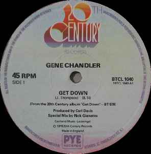 Gene Chandler - Get Down album cover