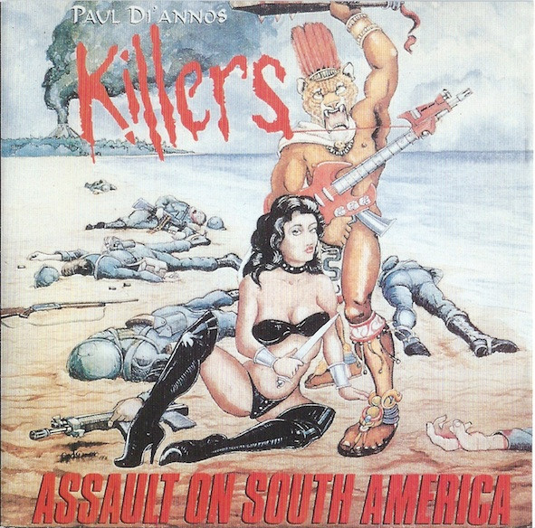 Paul Di'annos Killers – Assault On South America (1990, CD) - Discogs