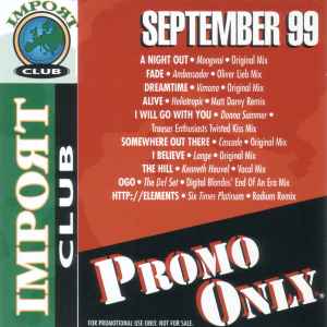 Promo Only Import Club: September 99 - Various