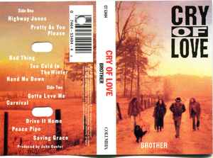 Cry Of Love – Brother (1993, Cassette) Discogs