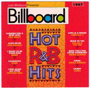 Various - Billboard Hot R&B Hits, 1987