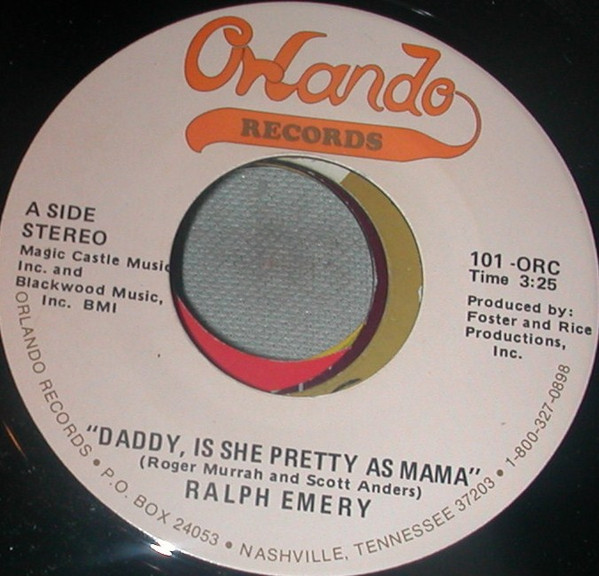 Album herunterladen Ralph Emery - Daddy Is She As Pretty As Mama