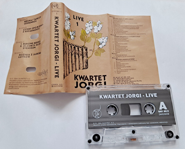 lataa albumi Kwartet Jorgi - Live