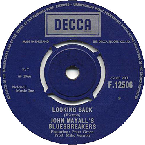 John Mayall's Bluesbreakers – Looking Back / So Many Roads