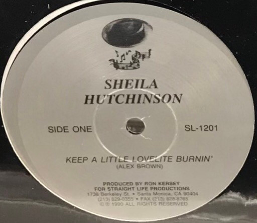 ladda ner album Sheila Hutchinson - Keep A Little Lovelite Burnin Ill Be There For You