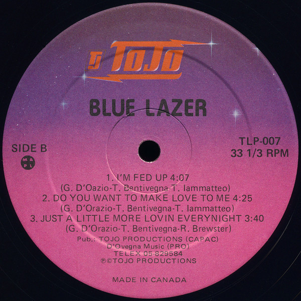 last ned album Blue Lazer - Blue Lazer