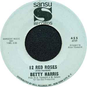 Betty Harris - 12 Red Roses  album cover