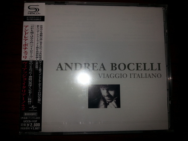 Andrea Bocelli – Viaggio Italiano (1995, CD) - Discogs