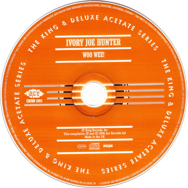 télécharger l'album Ivory Joe Hunter - Woo Wee