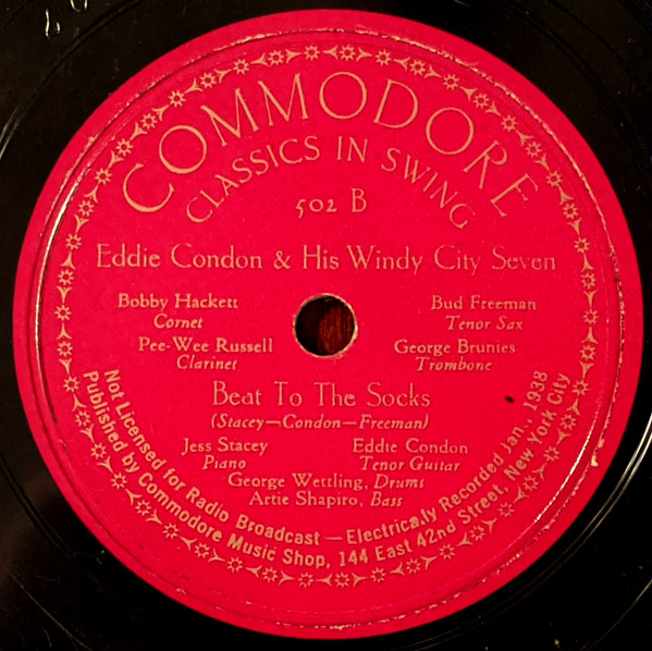 Album herunterladen The Bud Freeman Trio Eddie Condon & His Windy City Seven - I Got Rhythm Beat to The Socks