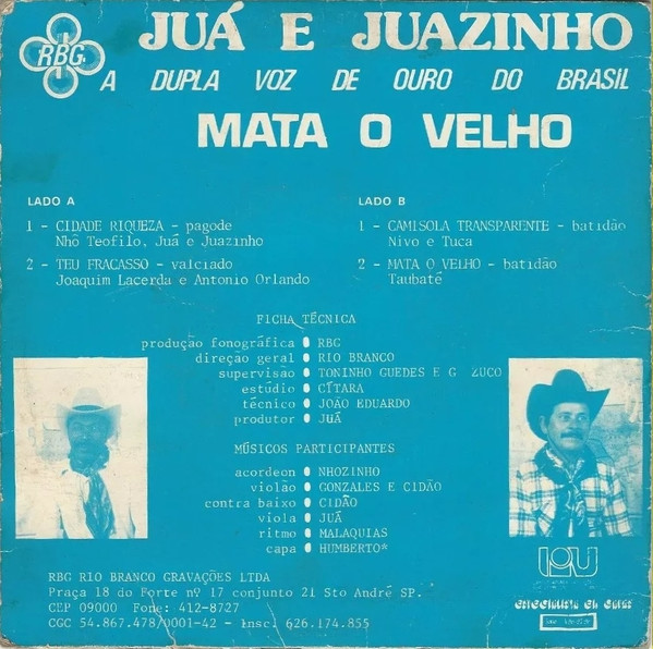 last ned album Juá E Juazinho - Mata O Velho