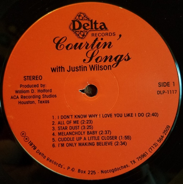 ladda ner album Justin Wilson - Courtin Songs