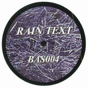 2 - Rain Text