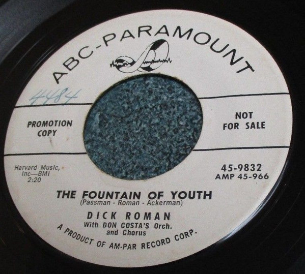 last ned album Dick Roman - Oh Boy The Fountain Of Youth