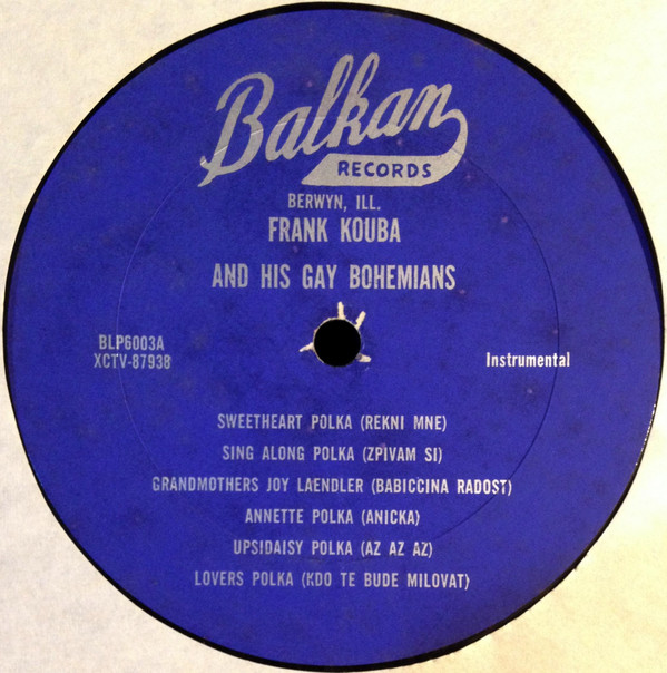 Album herunterladen Frank Kouba And His Gay Bohemians - Frank Kouba And His Gay Bohemians