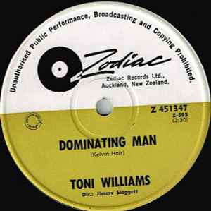 Toni Williams (2) - Dominating Man album cover