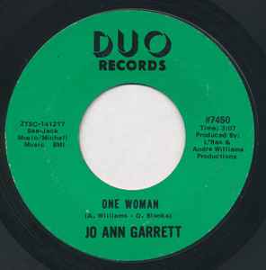 Jo Ann Garrett - One Woman / I'm A Now Girl (Do It Now) album cover