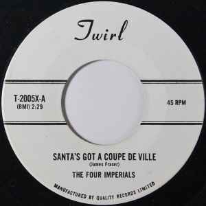 The Four Imperials - Santa's Got A Coupe De Ville / Seven Lonely Days album cover