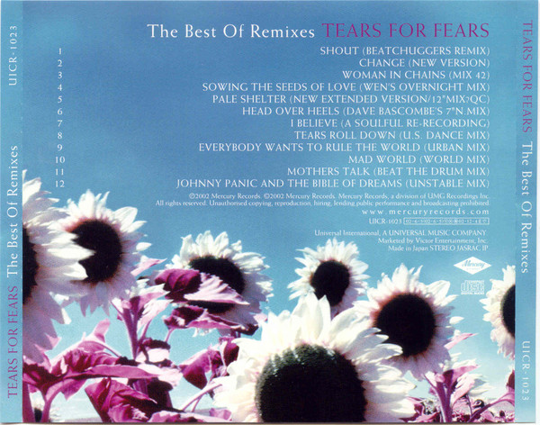 lataa albumi Tears For Fears - The Best Of Remixes