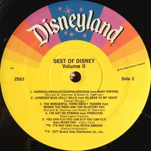 The Best Of Disney (1976, Gatefold, Vinyl) - Discogs
