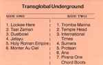 Cover of Transglobal Underground, 1994, Cassette