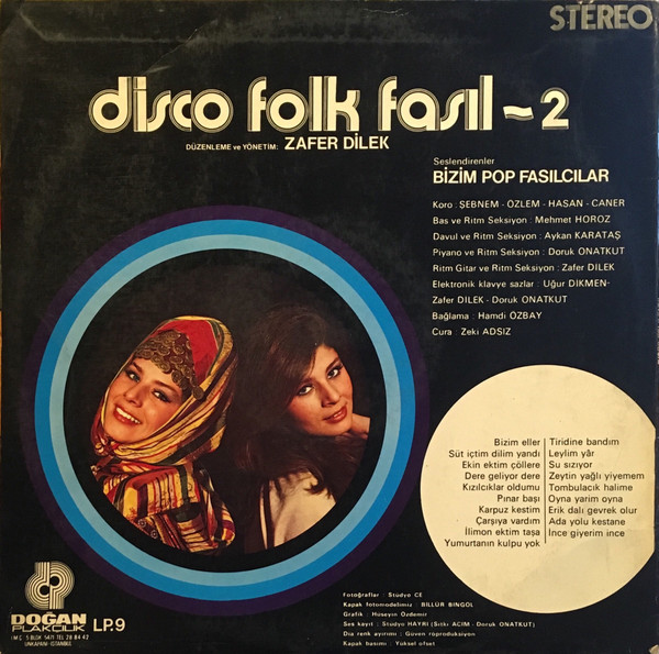 Album herunterladen Bizim Pop Fasılcılar - Disco Folk Fasıl 2 Turkish Disco Folk Fasıl