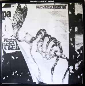 Various - Provinssi-Rock '80 Live album cover
