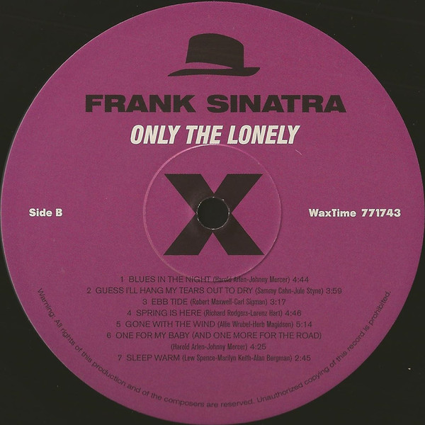 Frank Sinatra - Frank Sinatra Sings For Only The Lonely | WaxTime (771743) - 4