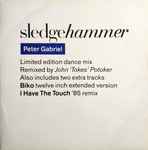 Cover of Sledgehammer (Limited Edition Dance Mix), 1986, Vinyl