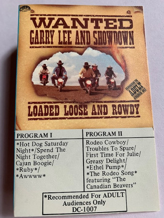 Garry Lee And Showdown – Wanted! (1982, Dolby System, Cassette) - Discogs