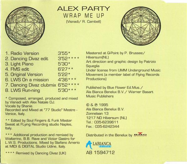 lataa albumi Alex Party - Wrap Me Up