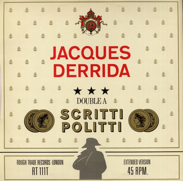 descargar álbum Scritti Politti - Asylums In Jerusalem Jacques Derrida