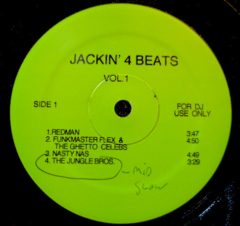 Jackin' 4 Beats Vol. 1 (Vinyl) - Discogs