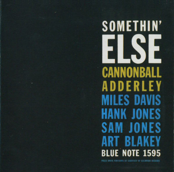 Cannonball Adderley – Somethin’ Else (CD)