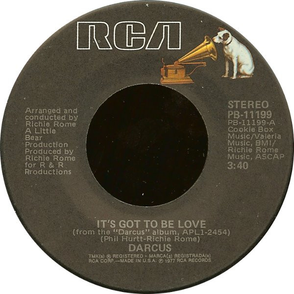 Darcus – It's Got To Be Love (1977